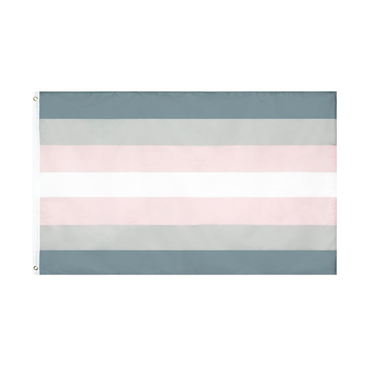 3 x 5 Foot Demigirl Pride Flag - Pride is Love