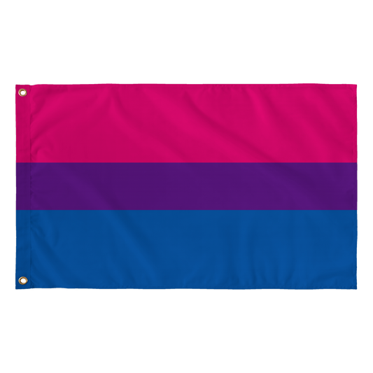 3 x 5 Foot Bisexual Flag - Pride is Love