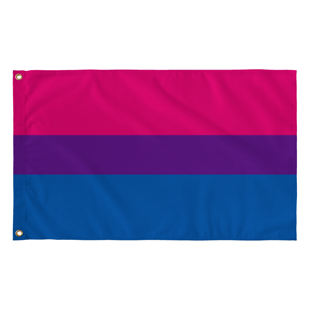 3 x 5 Foot Bisexual Flag - Pride is Love