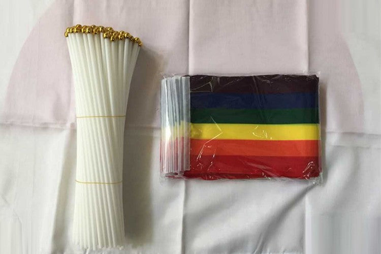 Handheld Rainbow Pride Flag (10pcs) - Pride is Love
