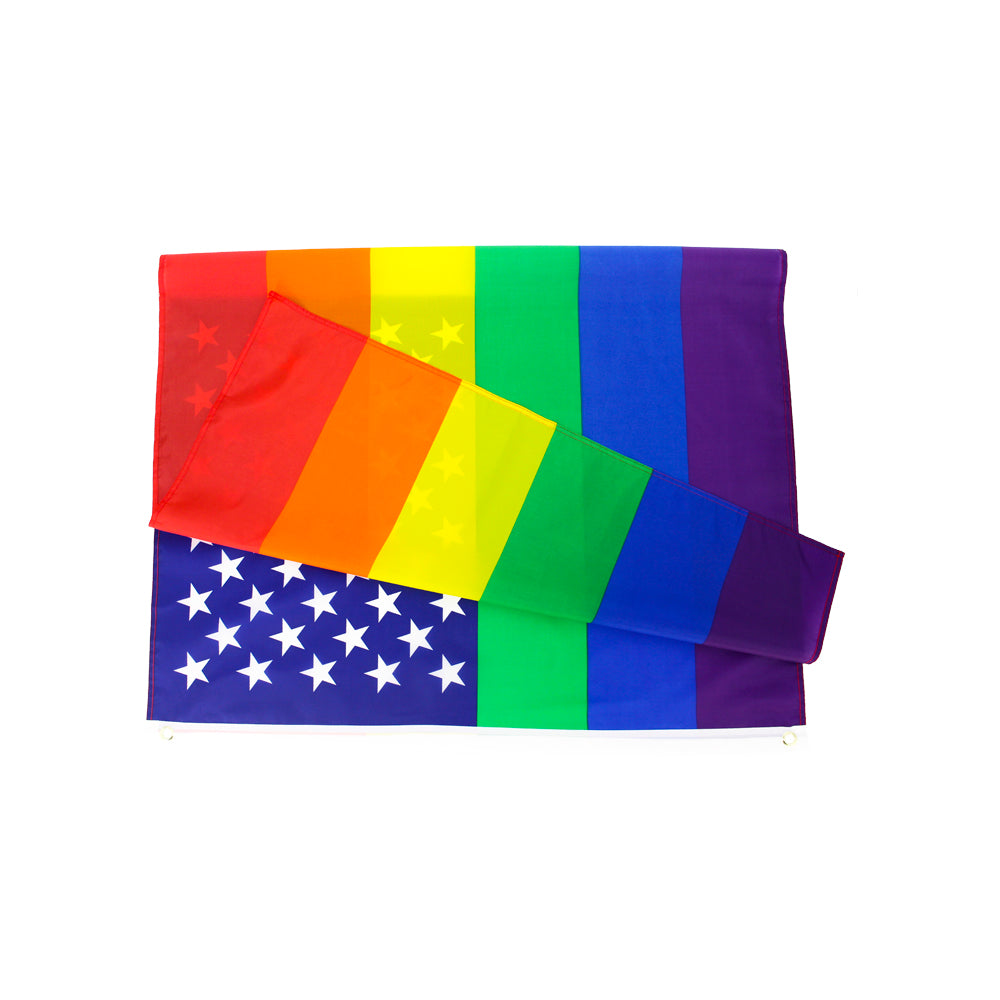 3 x 5 Foot USA Pride Flag - Pride is Love