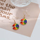 LGBT Rainbow Flag Earring