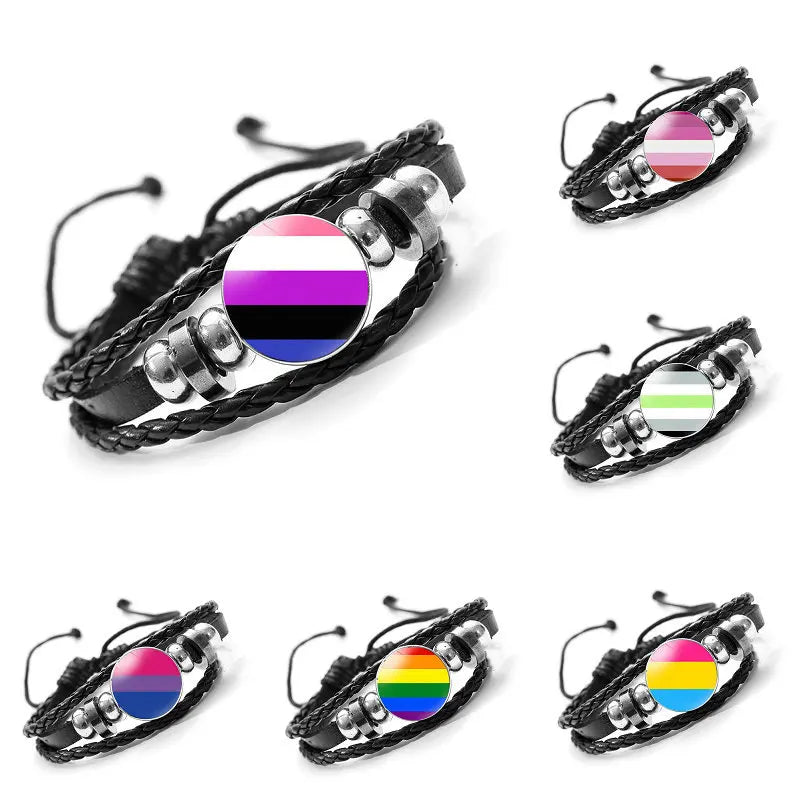 Lgbt Pride Apparel Rainbow Bracelet