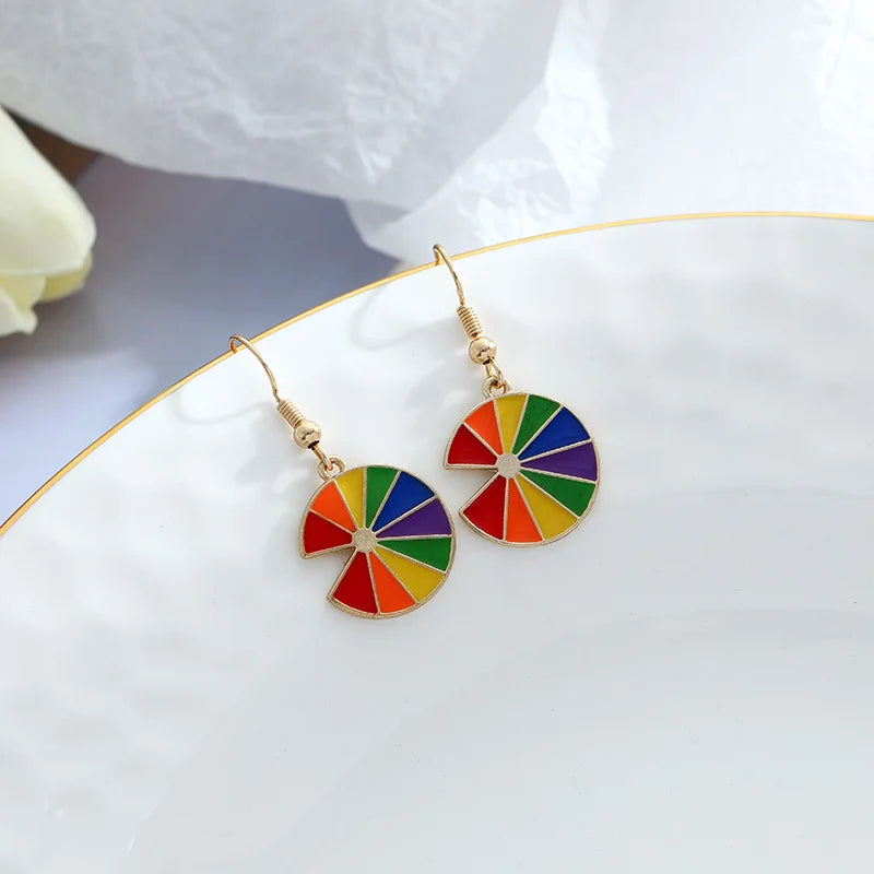 LGBT Rainbow Flag Earring