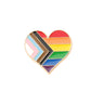Celebrate Love and Diversity with Our Metal Hearts Pride Pin - Rainbow Gay Flag Lapel Pin for Progressive Decoration