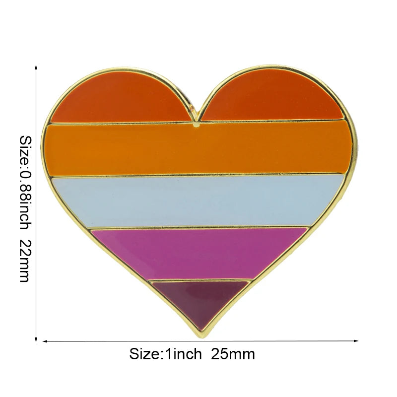 LGBT Rainbow Pride Badge – Pride is Love