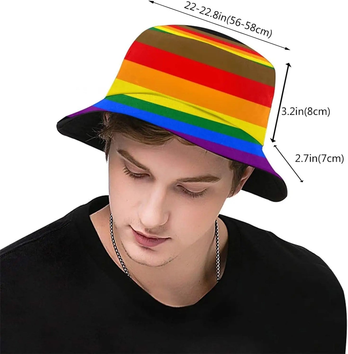 Rainbow LGBT Bucket Hat