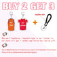 LGBT Rainbow Keychain for Accessories Bag