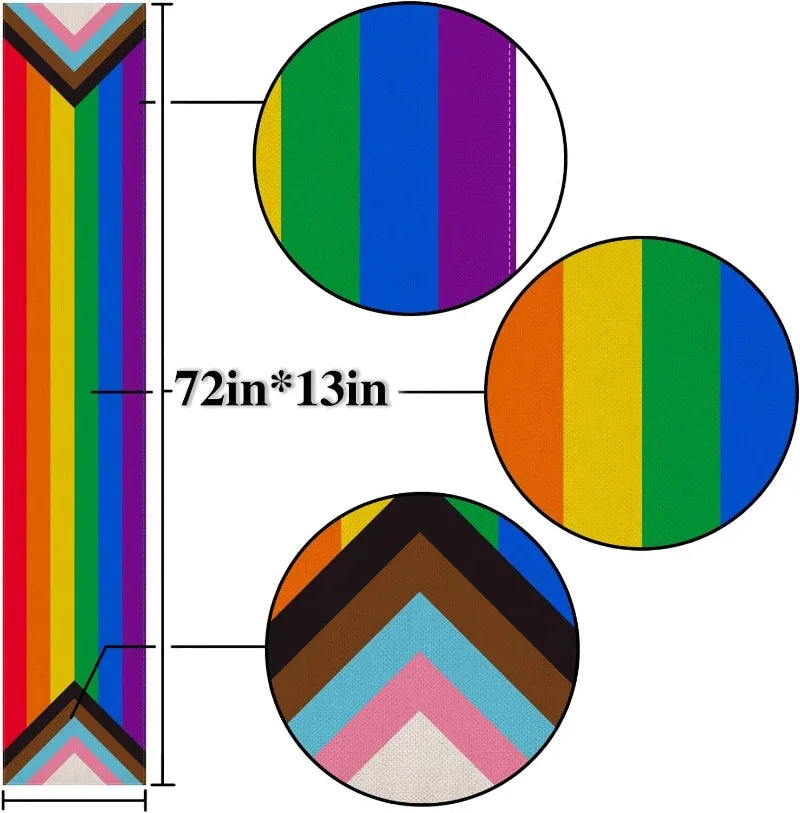 LGBTQ Table Runner