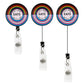 You Are Safe With Me Rainbow Flag Pride LGBT Lovers Enamel Brooch Retractable Badge Reel Nurse Exhibition Student Name Card