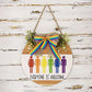 LGBTQ Door Sign Wooden