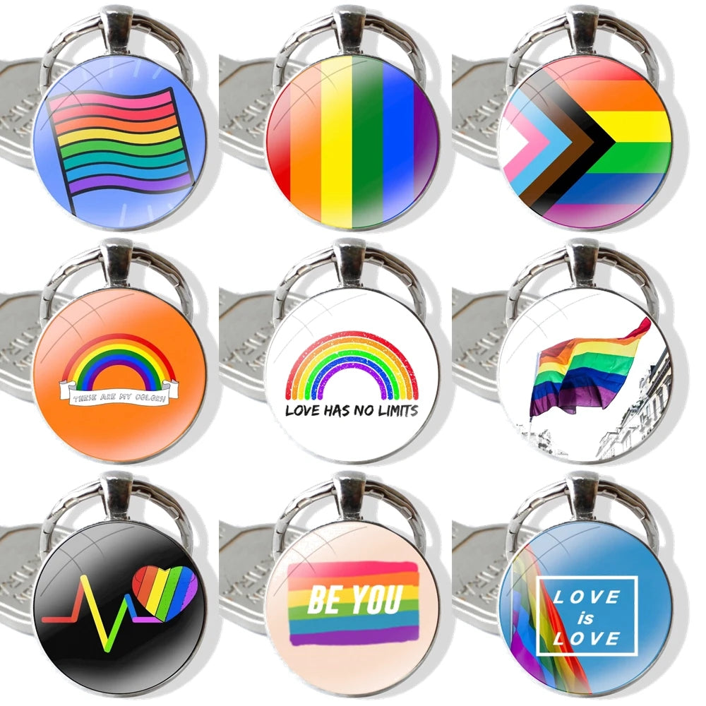 LGBTQ Flag Accessories Keychain