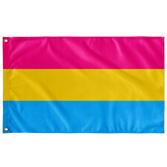 3 x 5 Foot Pansexual Flag - Pride is Love