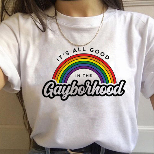 It's All Good In The Gayborhood T-Shirt - Pride is Love