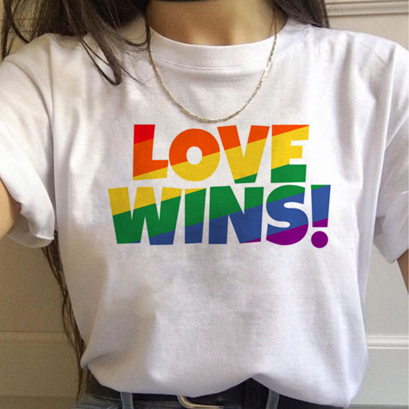 Love Wins T-Shirt – Pride is Love