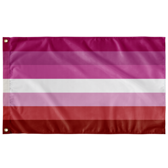 3 x 5 Foot Lesbian Flag - Pride is Love