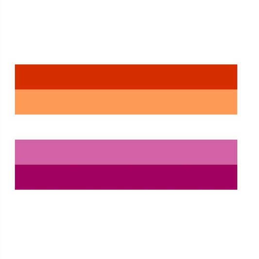 3 x 5 Foot New Lesbian Flag - Pride is Love