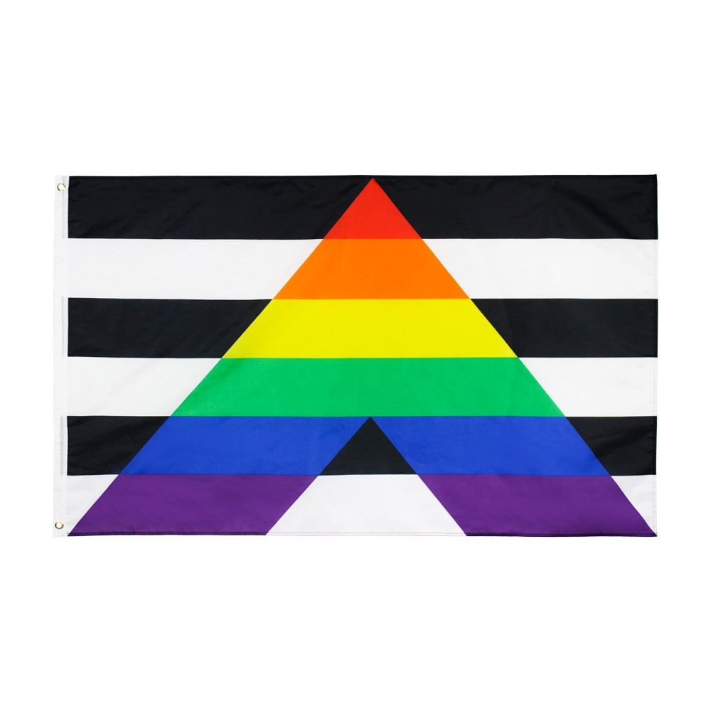 3 x 5 Foot Straight Ally Flag - Pride is Love