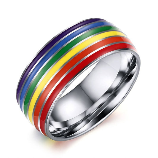 Rainbow Pride Ring - Pride is Love