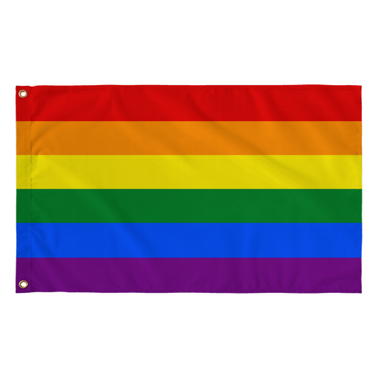 3 x 5 Foot Rainbow Flag - Pride is Love